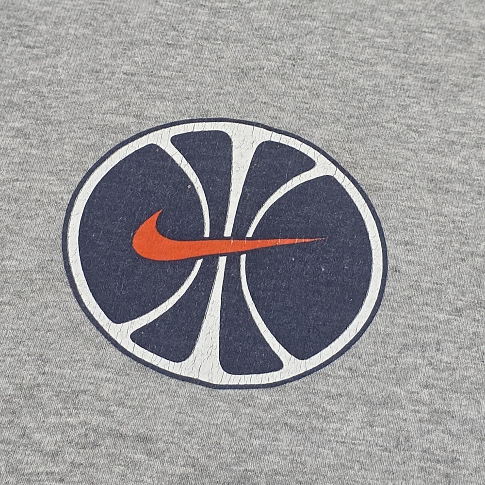 Vintage Nike Team Sports Tank Top Men's XL / XXL Gray Graphic Basketball Y2K - Picture 4 of 9